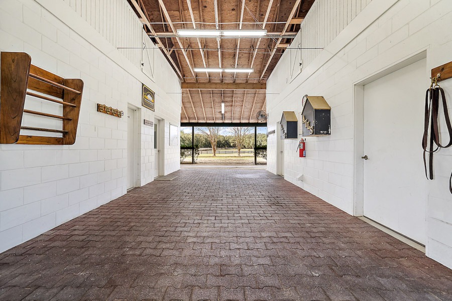 West barn of All in Line Stables
